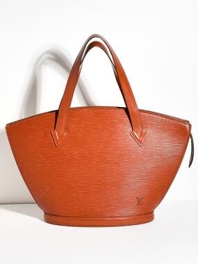 Louis Vuitton Saint Jacques Epi Cognac Handbag PM